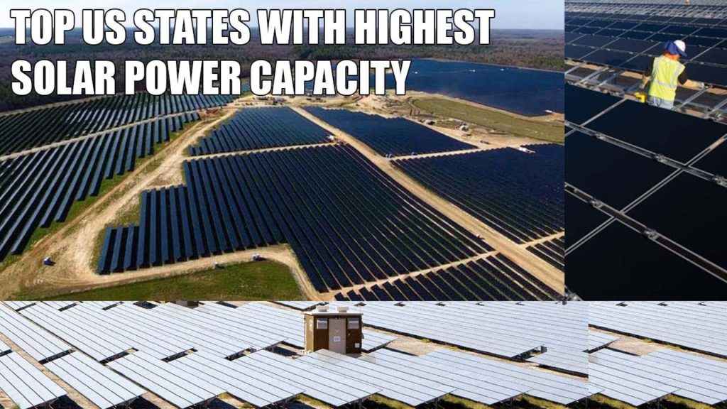 Top 5 US States with Highest Solar Energy Capacity!